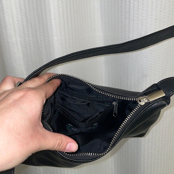 Black, Faux-Leather Mini-bag Size: OS - Picture 5 of 5